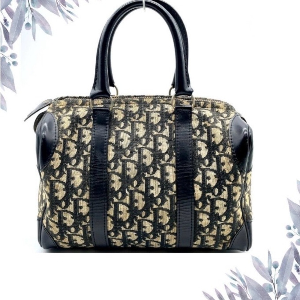 AUTHENTIC Christian Dior Mini Boston Trotter Bag